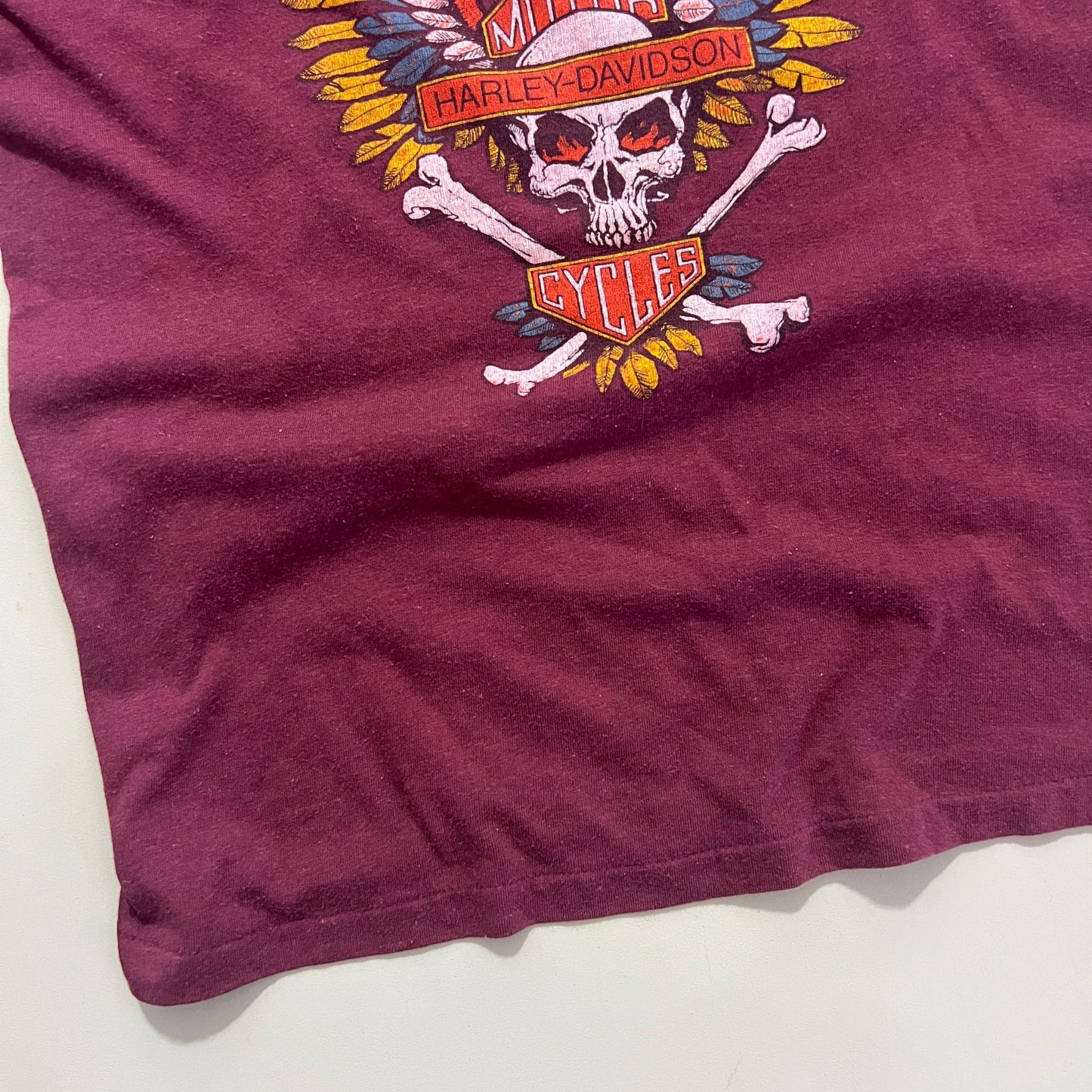 Medium 1980s Harley Davidson Cox's NC T-shirt