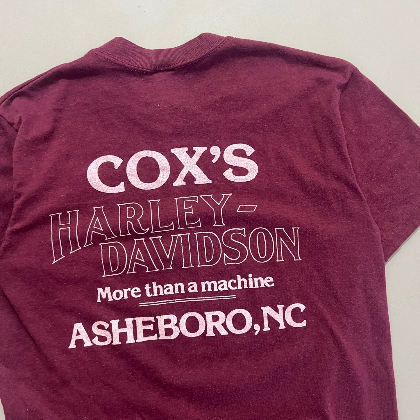 Medium 1980s Harley Davidson Cox's NC T-shirt