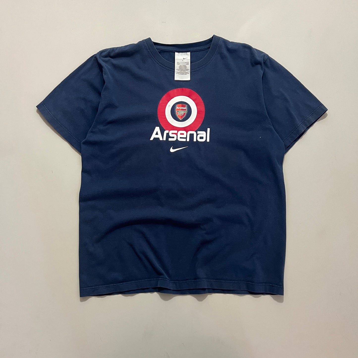 Large 2000s Arsenal FC Nike T-shirt