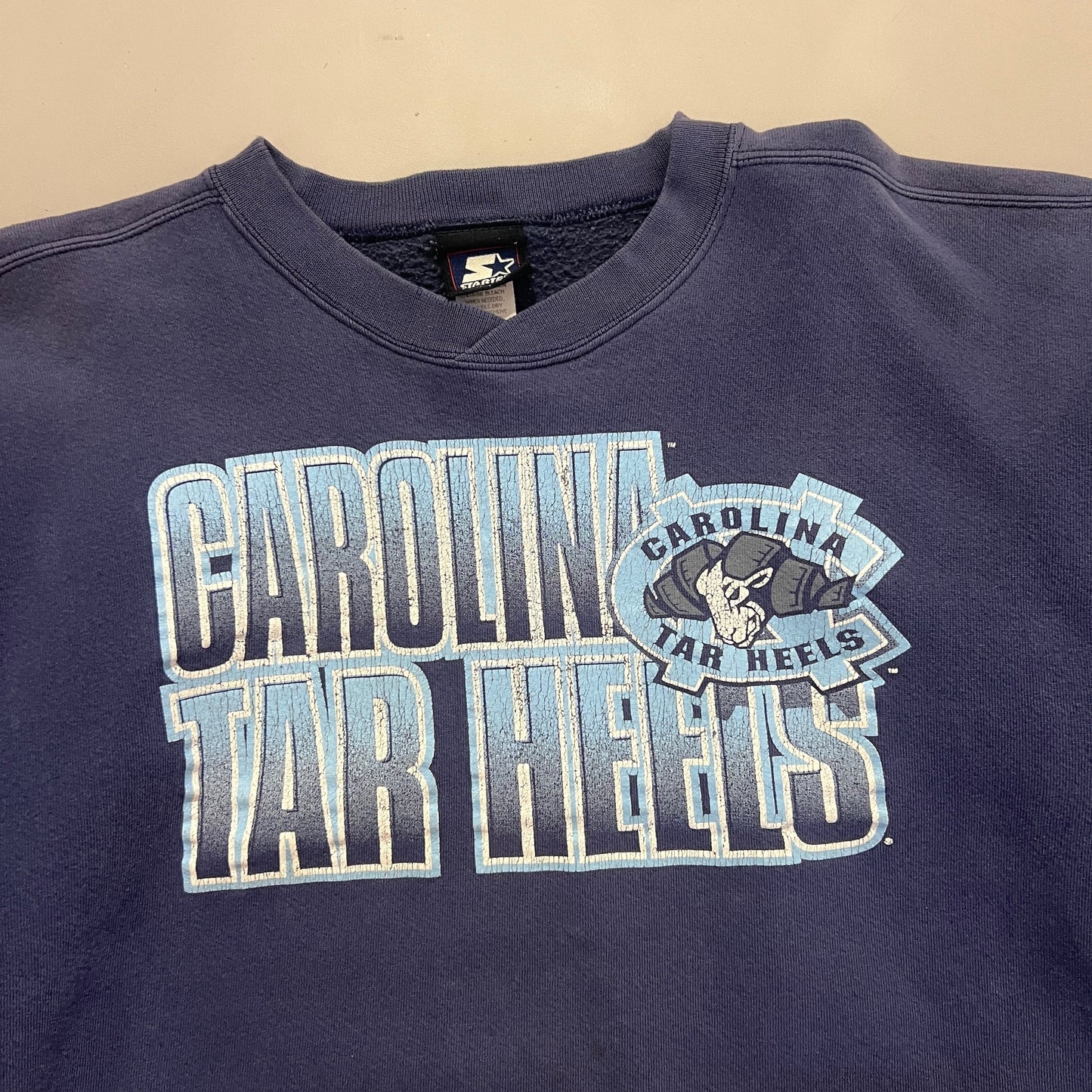 Large 2000s UNC Chapel Hill Starter Sweatshirt