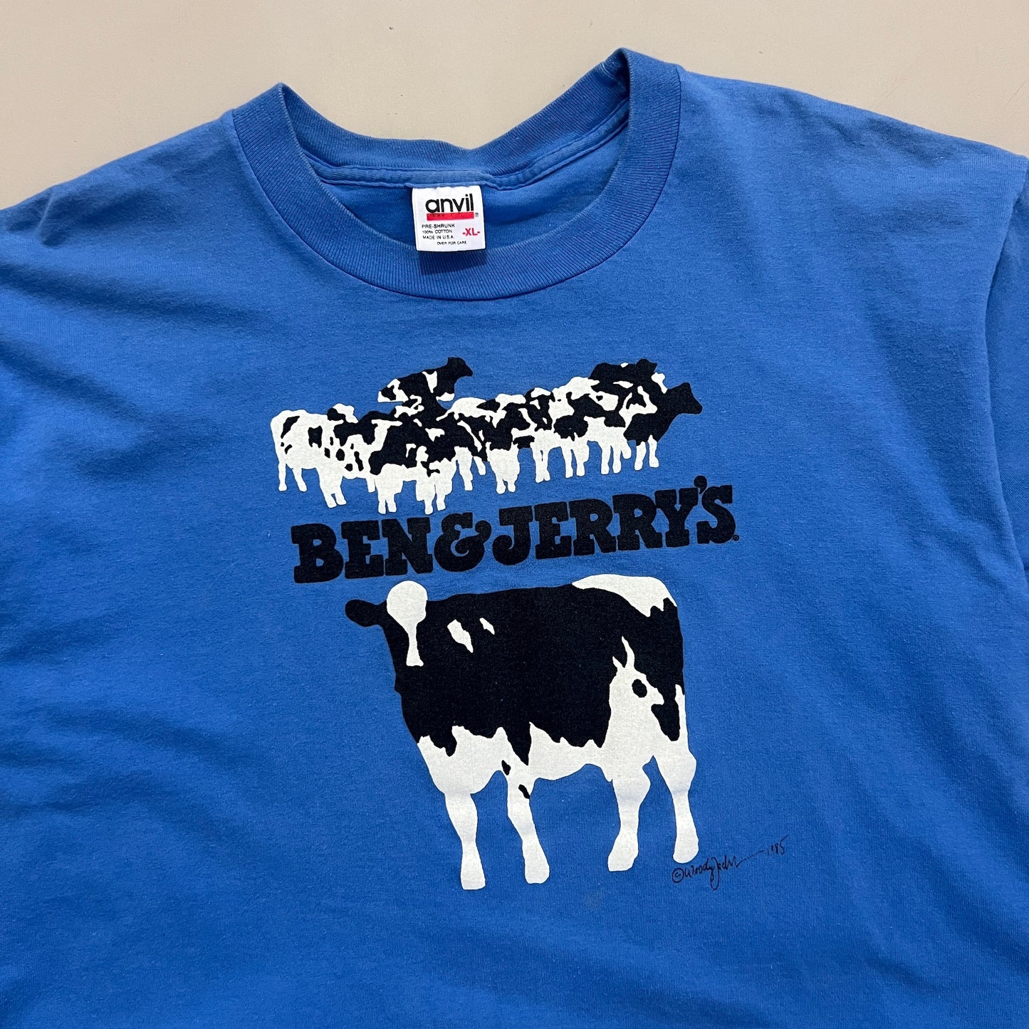 XL 1980s Ben & Jerry's Vermonts Finest T-shirt