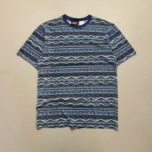 Medium 1990s Faded Glory Surf Print T-shirt