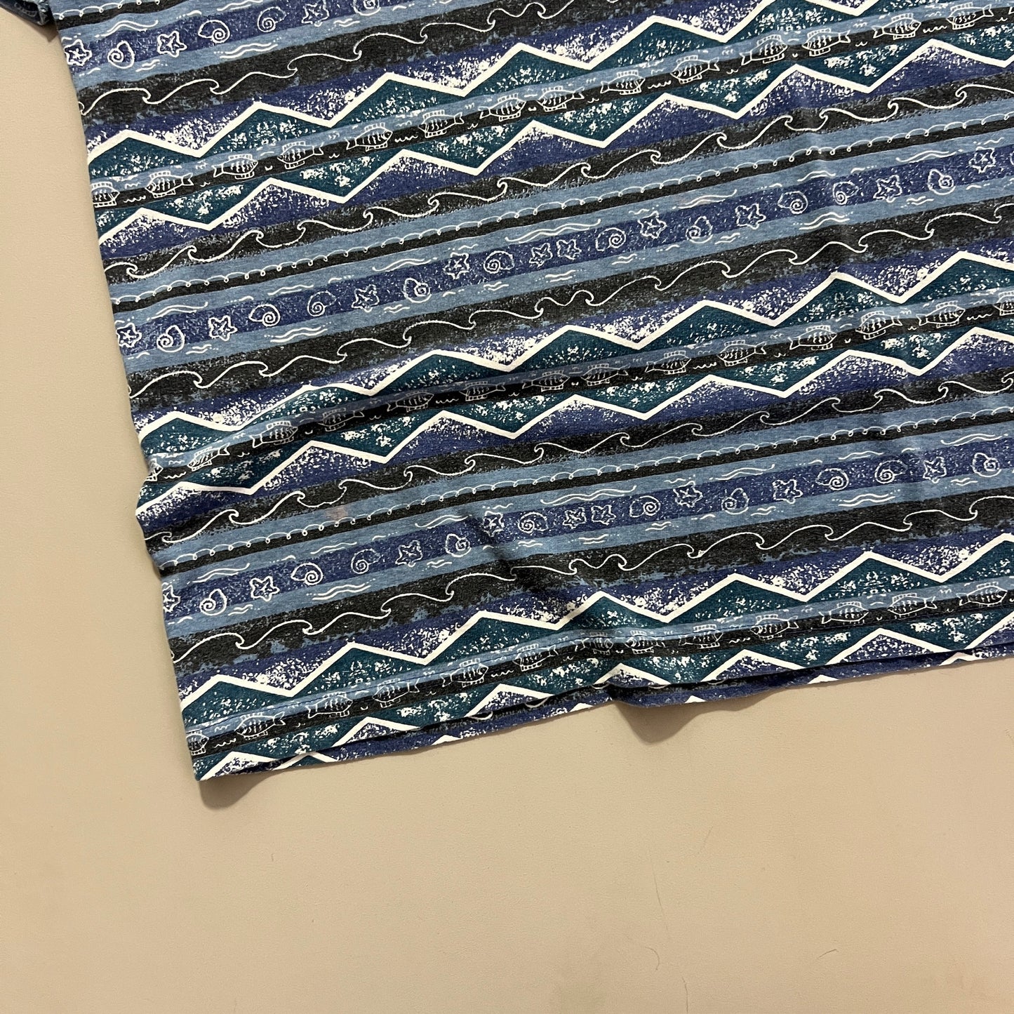 Medium 1990s Faded Glory Surf Print T-shirt