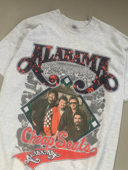 Large 1993 Alabama Cheap Seats Tour T-shirt