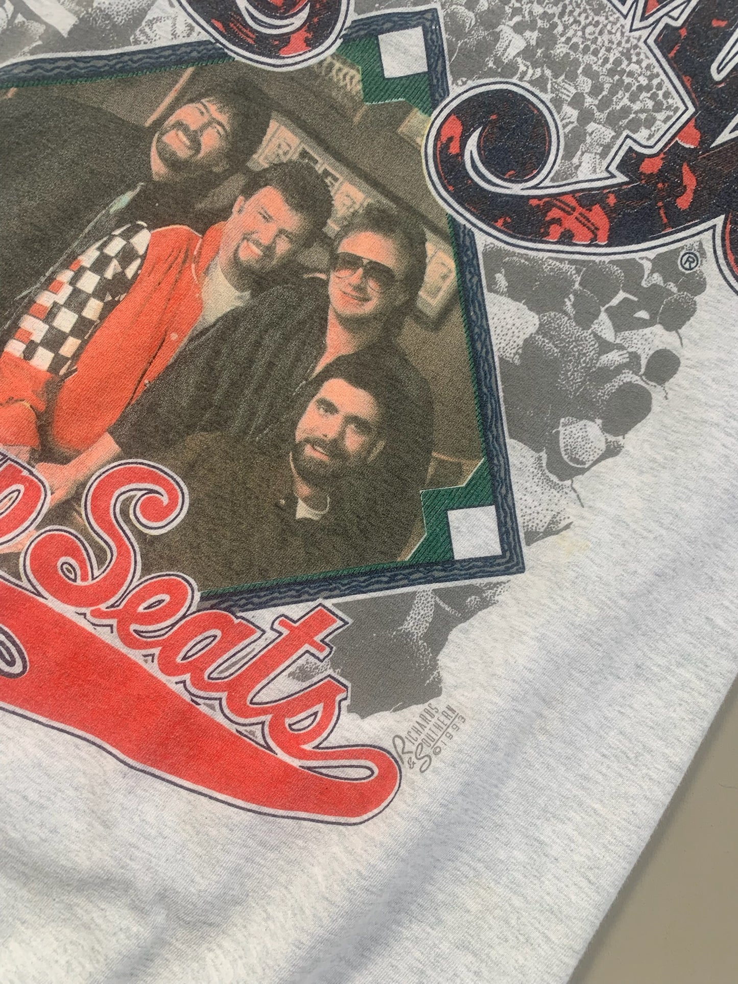 Large 1993 Alabama Cheap Seats Tour T-shirt