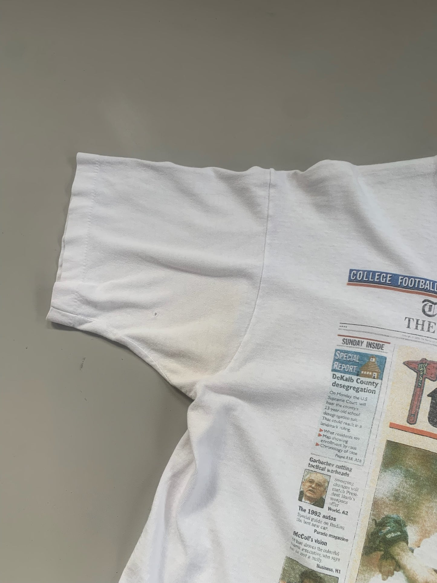 XL 1991 Atlanta Braves Atlanta Journal T-shirt