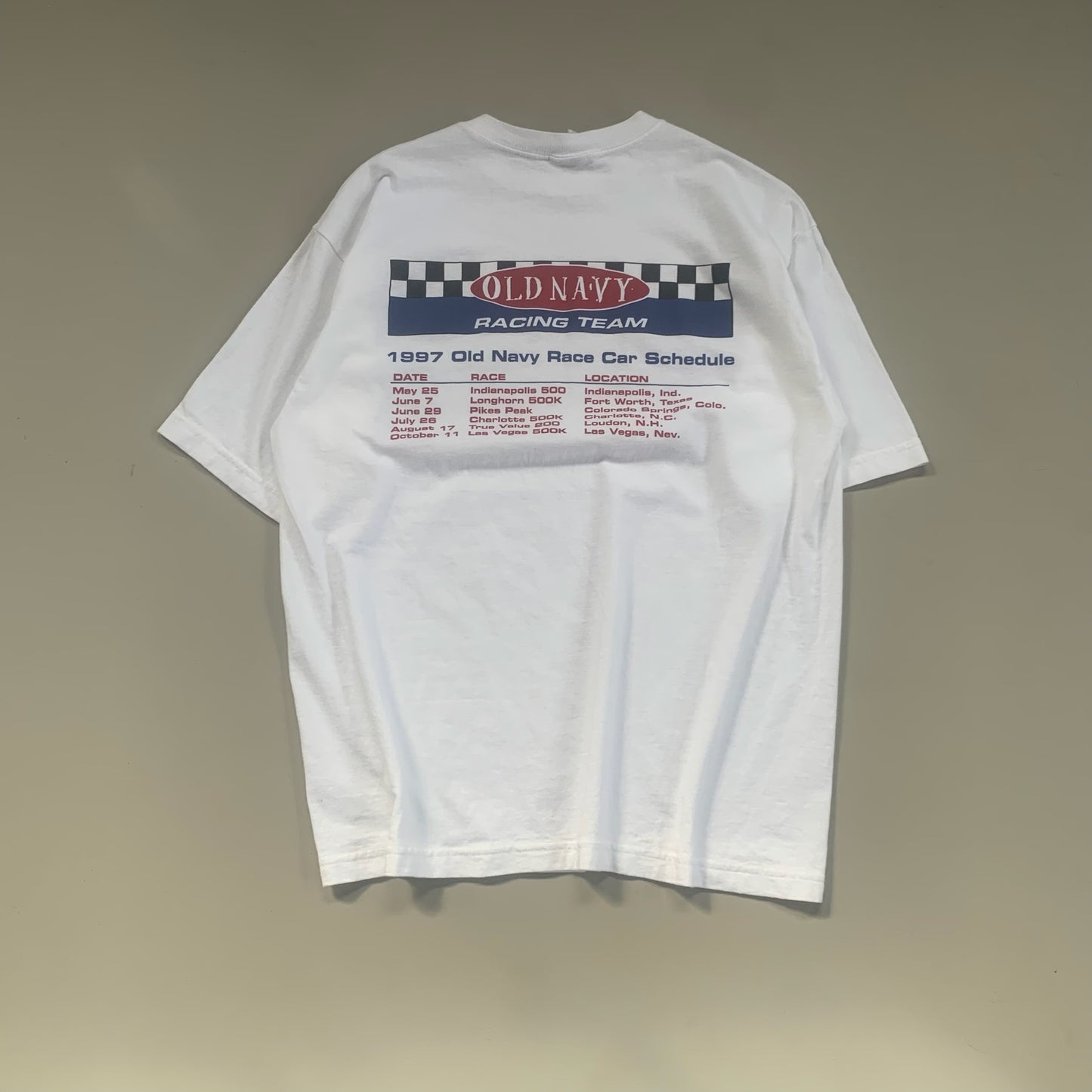 Medium 1997 Old Navy Racing Team T-shirt