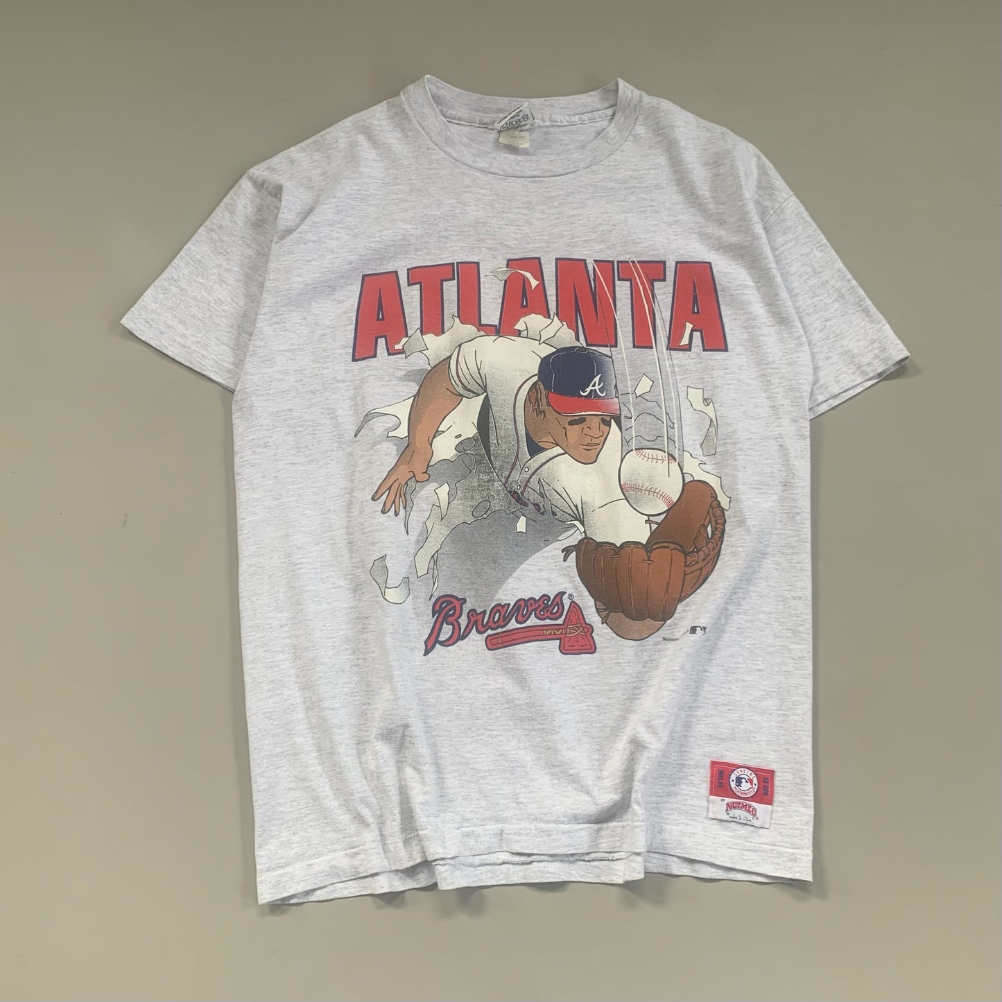 XL 1990s Atlanta Braves Breakthrough Nutmeg T-shirt