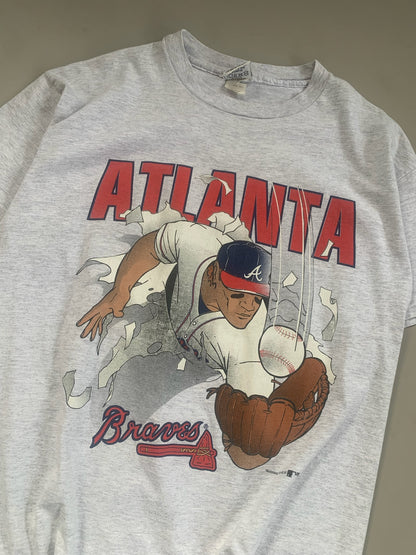 XL 1990s Atlanta Braves Breakthrough Nutmeg T-shirt