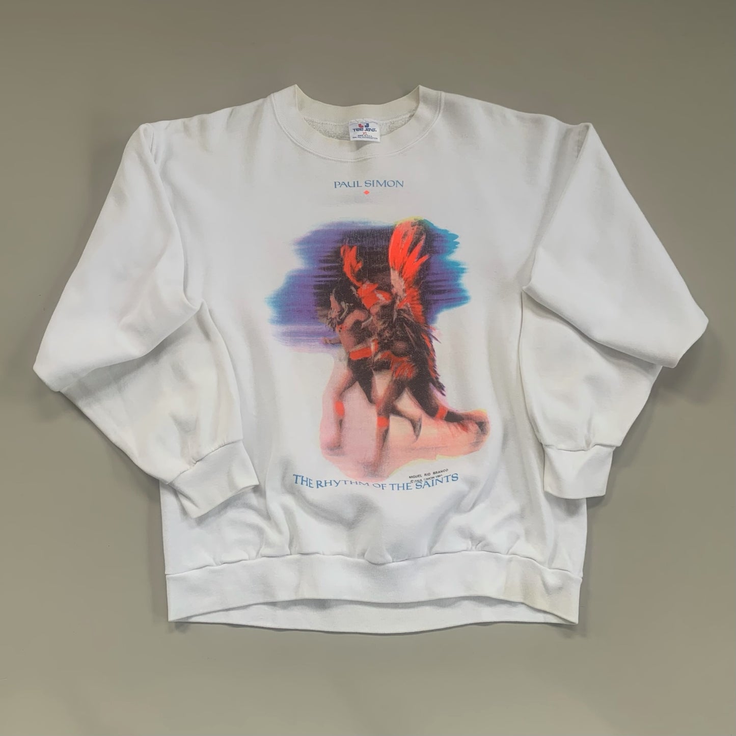 XL 1991 Paul Simon Rhythm of the Saints Sweatshirt