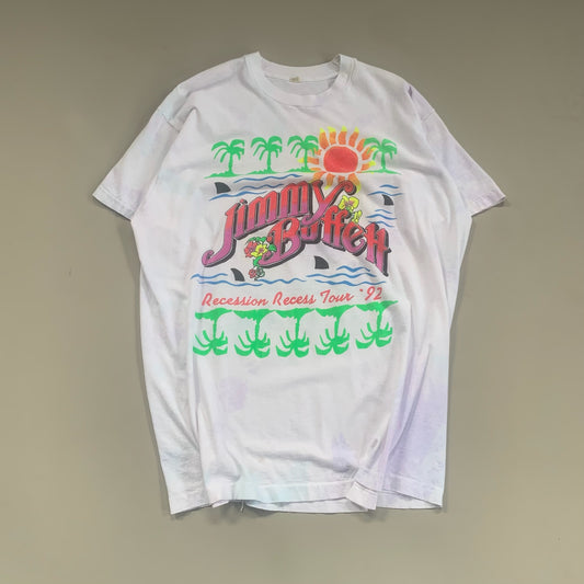3XL 1992 Jimmy Buffet Recession Recess Tour T-shirt
