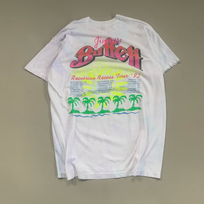 3XL 1992 Jimmy Buffet Recession Recess Tour T-shirt