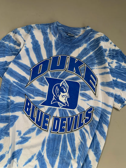 XL 2000s Duke University Tie Dye T-shirt