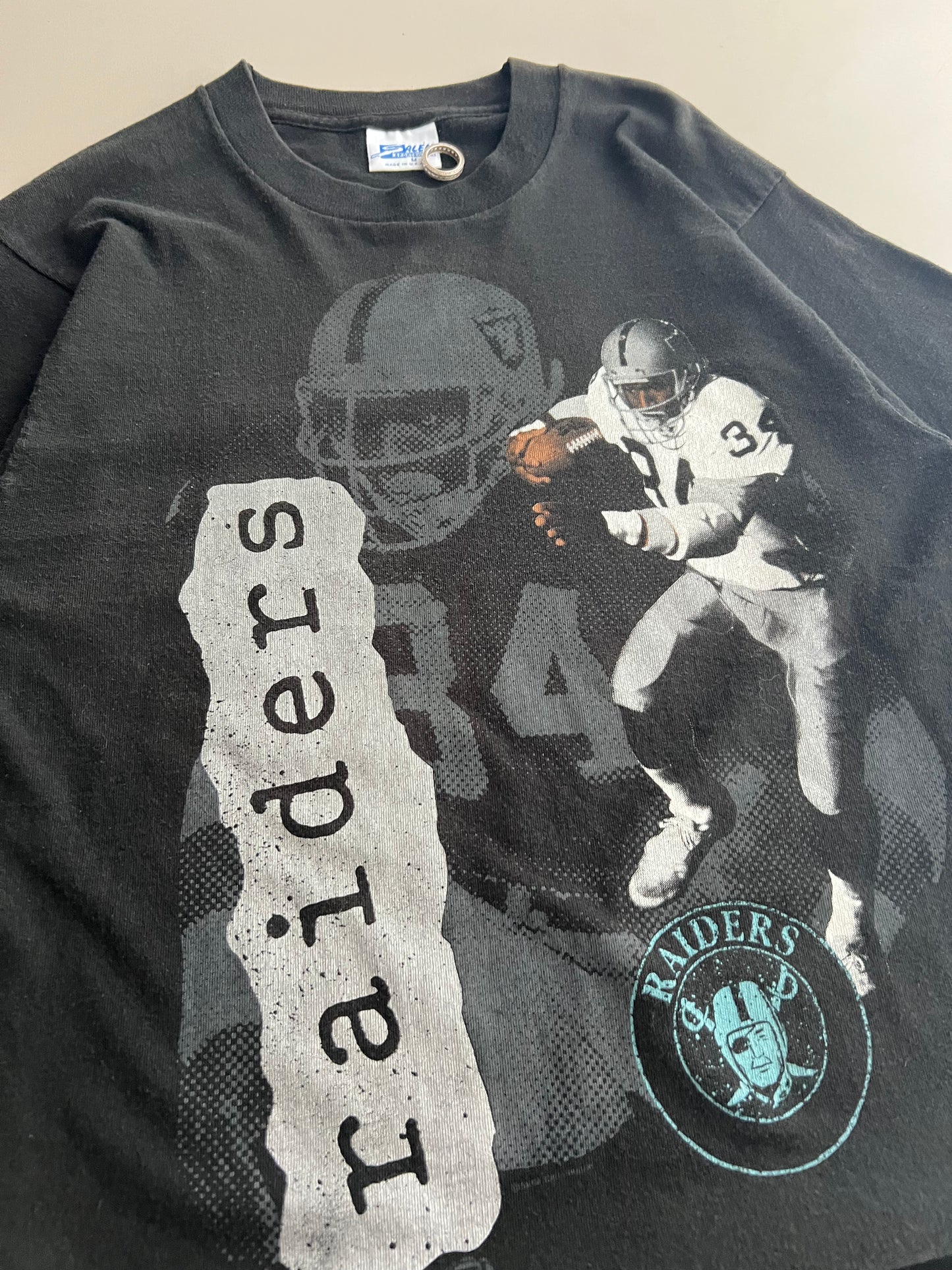 Medium 80s LA Raiders Bo Jackson T-shirt