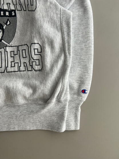 Large 90s Champion Reverse Weave Oakland Raiders Sweatshirt