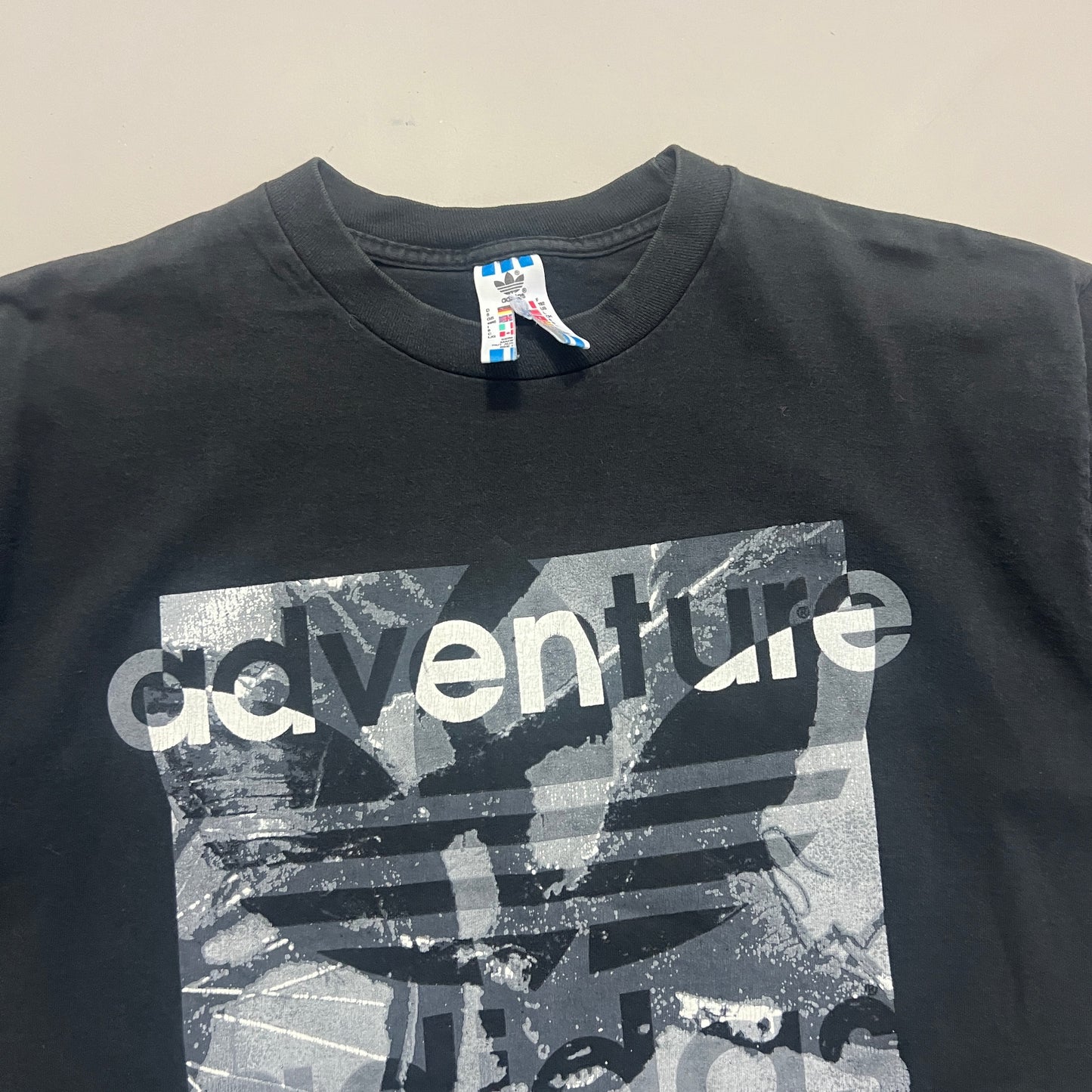 Large 1990s Adidas Adventure T-shirt