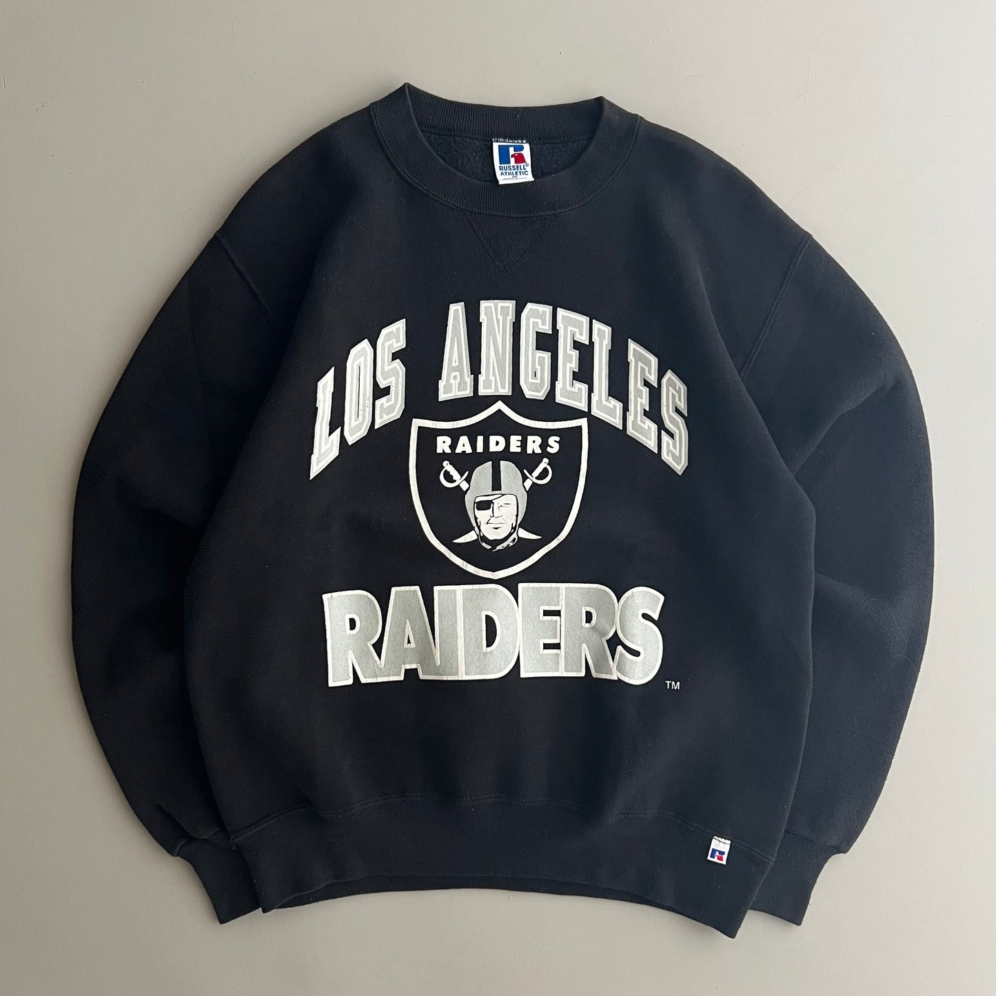 Medium 90s Los Angeles Raiders Russell Athletic Sweatshirt
