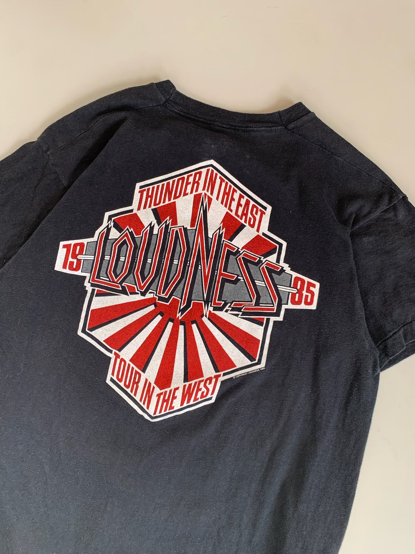 XL 1985 Loudness Thunder in the East T-shirt