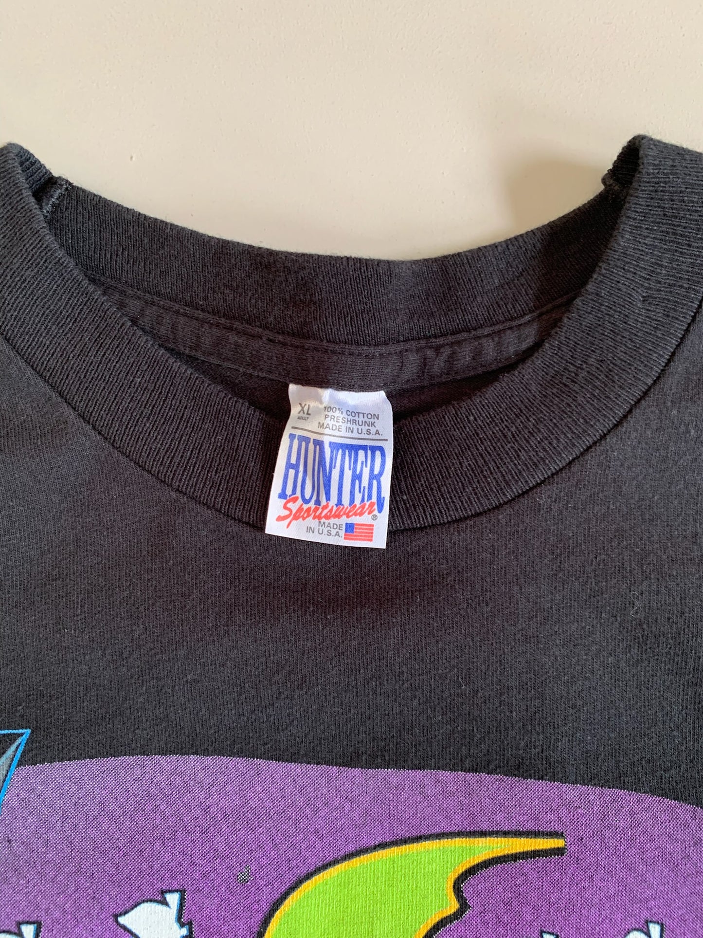 XL 1995 Bill Elliott Gotham City Special T-shirt