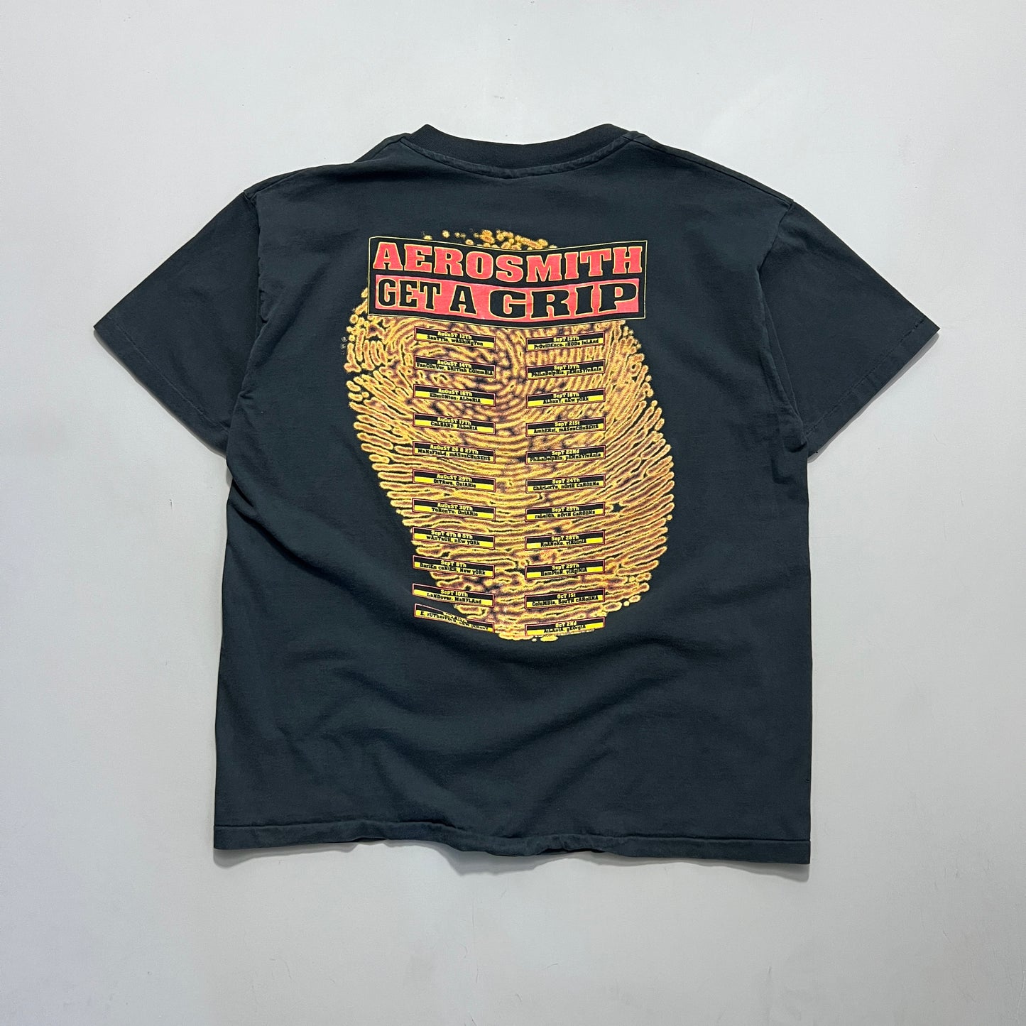 Large 1993 Aerosmith Get a Grip T-shirt