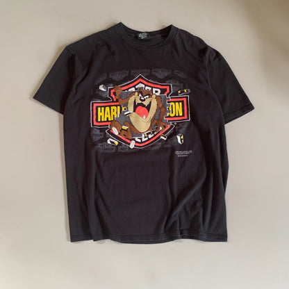 XL 1991 Harley Davidson Taz T-shirt