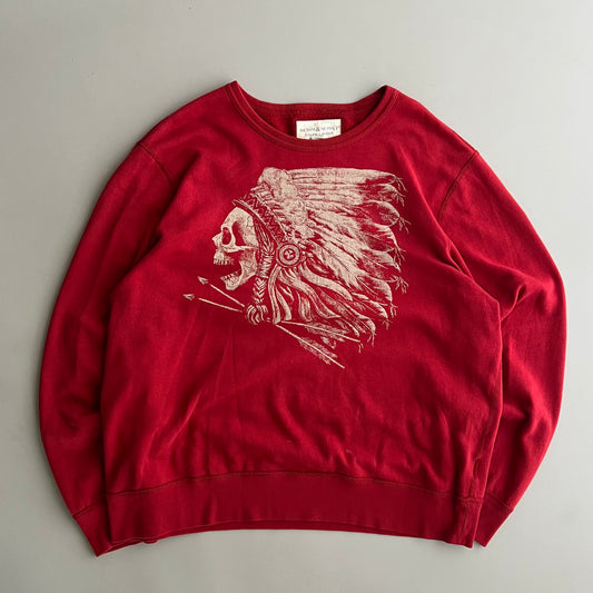 XL 2000s Ralph Lauren Denim & Supply Tribal Sweatshirt