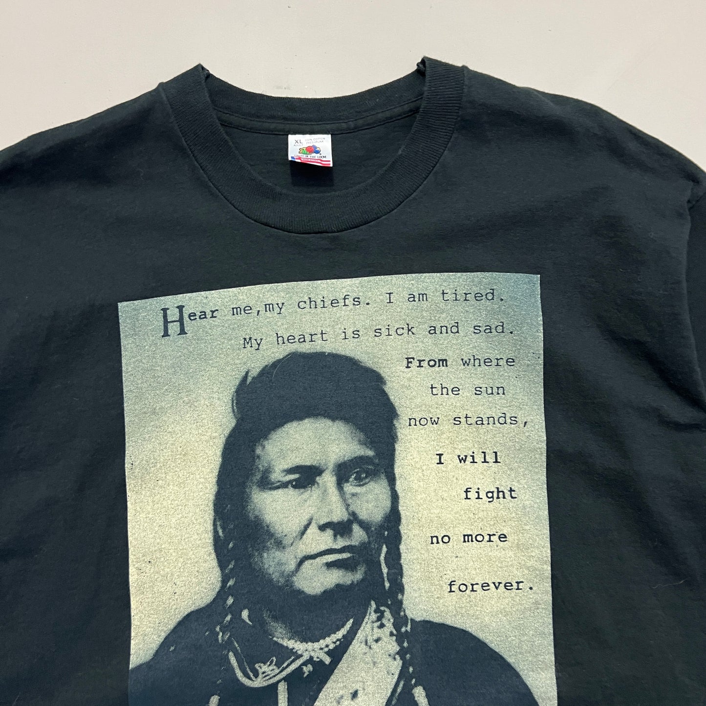 XL 1990s Chief Joseph T-shirt