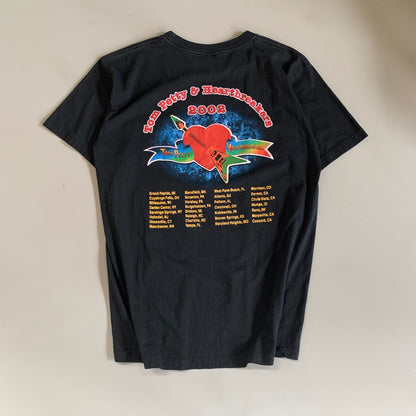 Large 2002 Tom Petty and the Heartbreakers Tour T-shirt