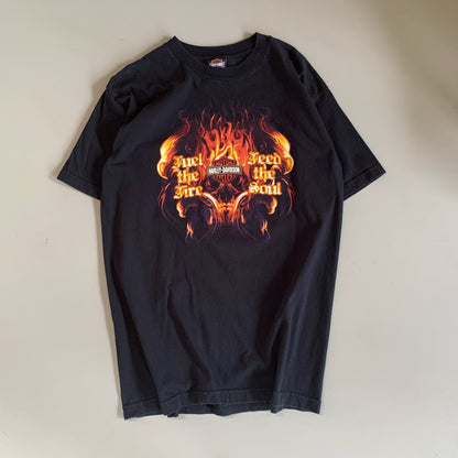 Large 2005 Halrey Davidson Feed the Soul T-shirt
