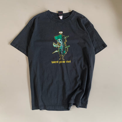 Large 2000s Worst Pirate Ever T-shirt