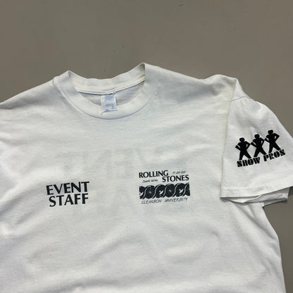 XL 1989 Rolling Stones Event Staff T-shirt