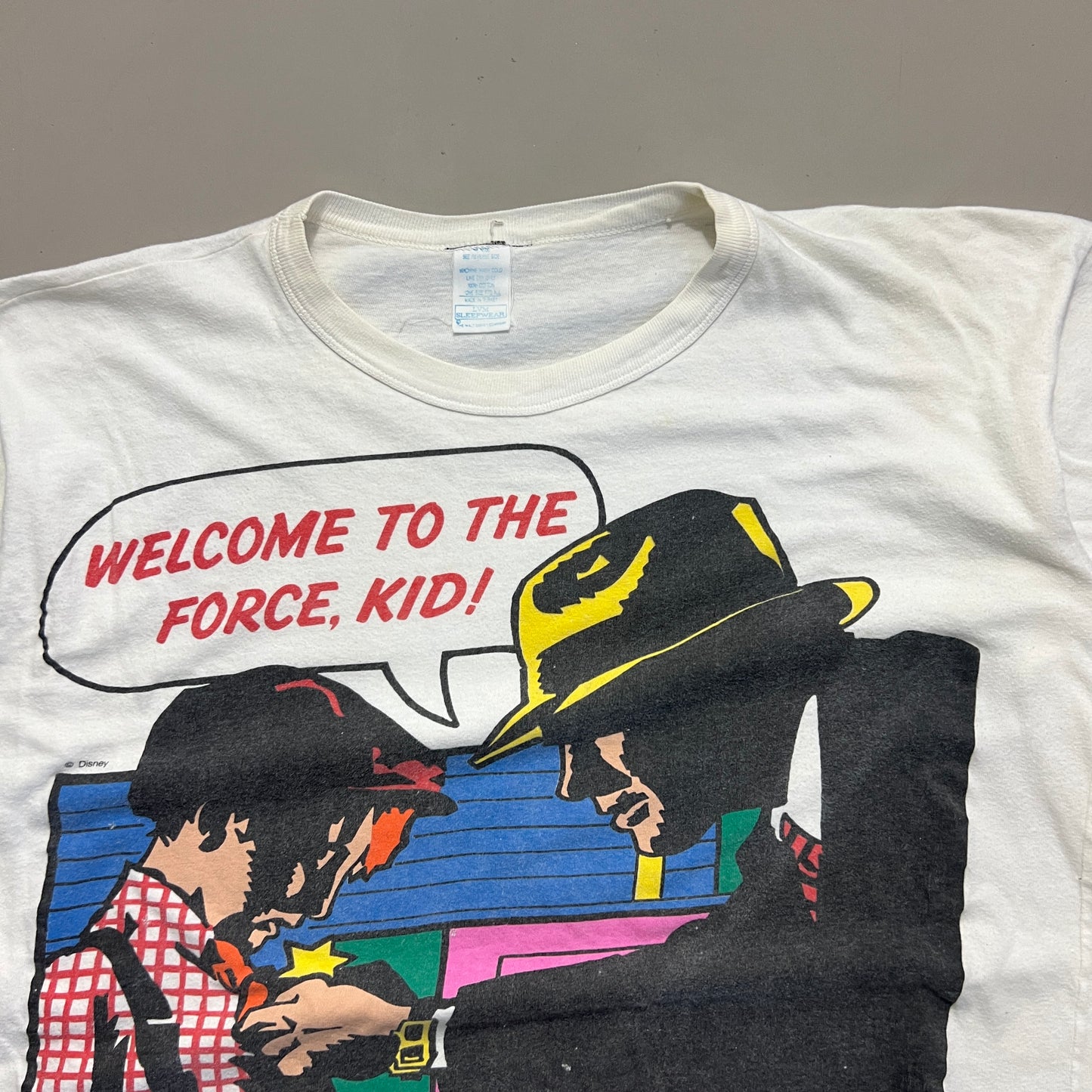XXL 1980s Dick Tracy T-shirt