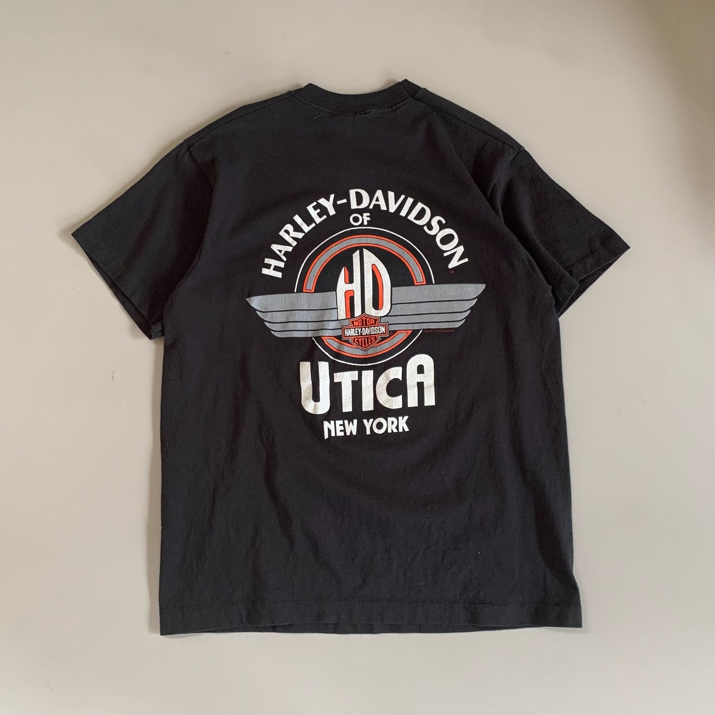 Medium 1992 Harley Davidson Utica NY T-shirt