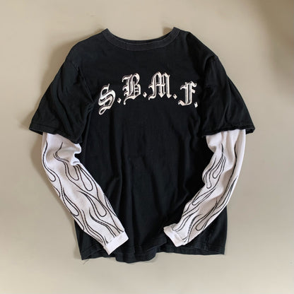 XL 2000s Sick Boy Motorcycles T-shirt