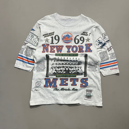 XL 1993 New York Mets Cooperstown Shirt