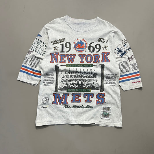 XL 1993 New York Mets Cooperstown Shirt