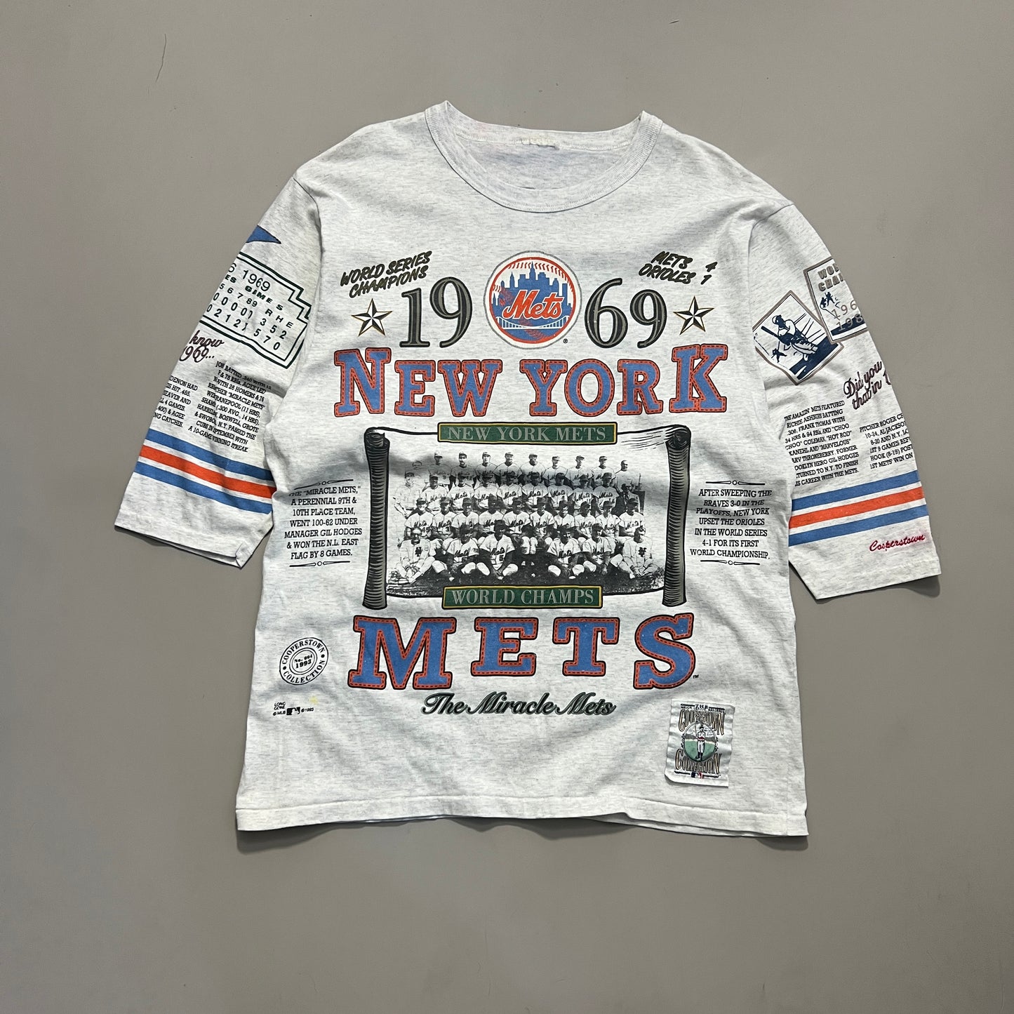 XL 1993 New York Mets Cooperstown Shirt