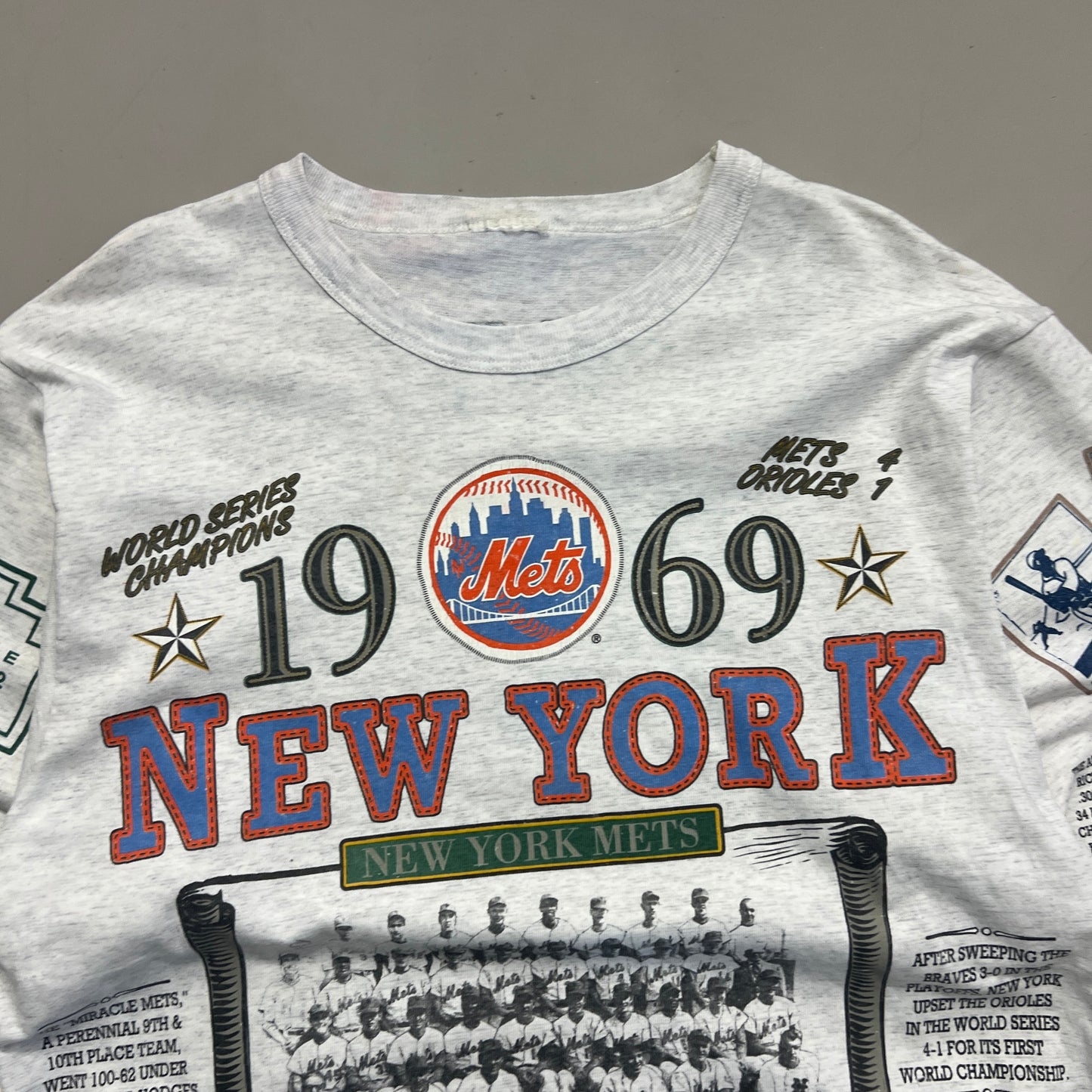 XL 1993 New York Mets Cooperstown Shirt