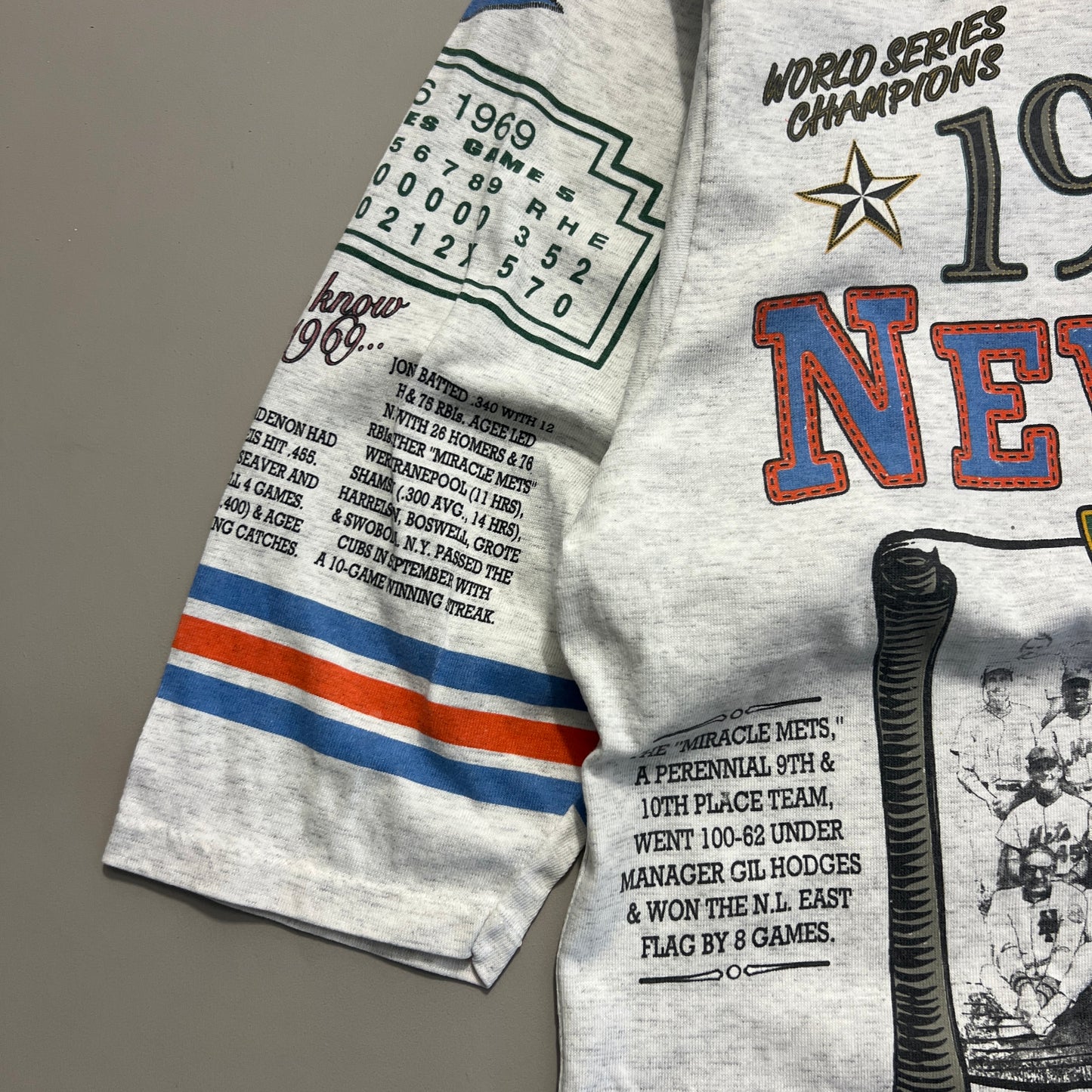 XL 1993 New York Mets Cooperstown Shirt