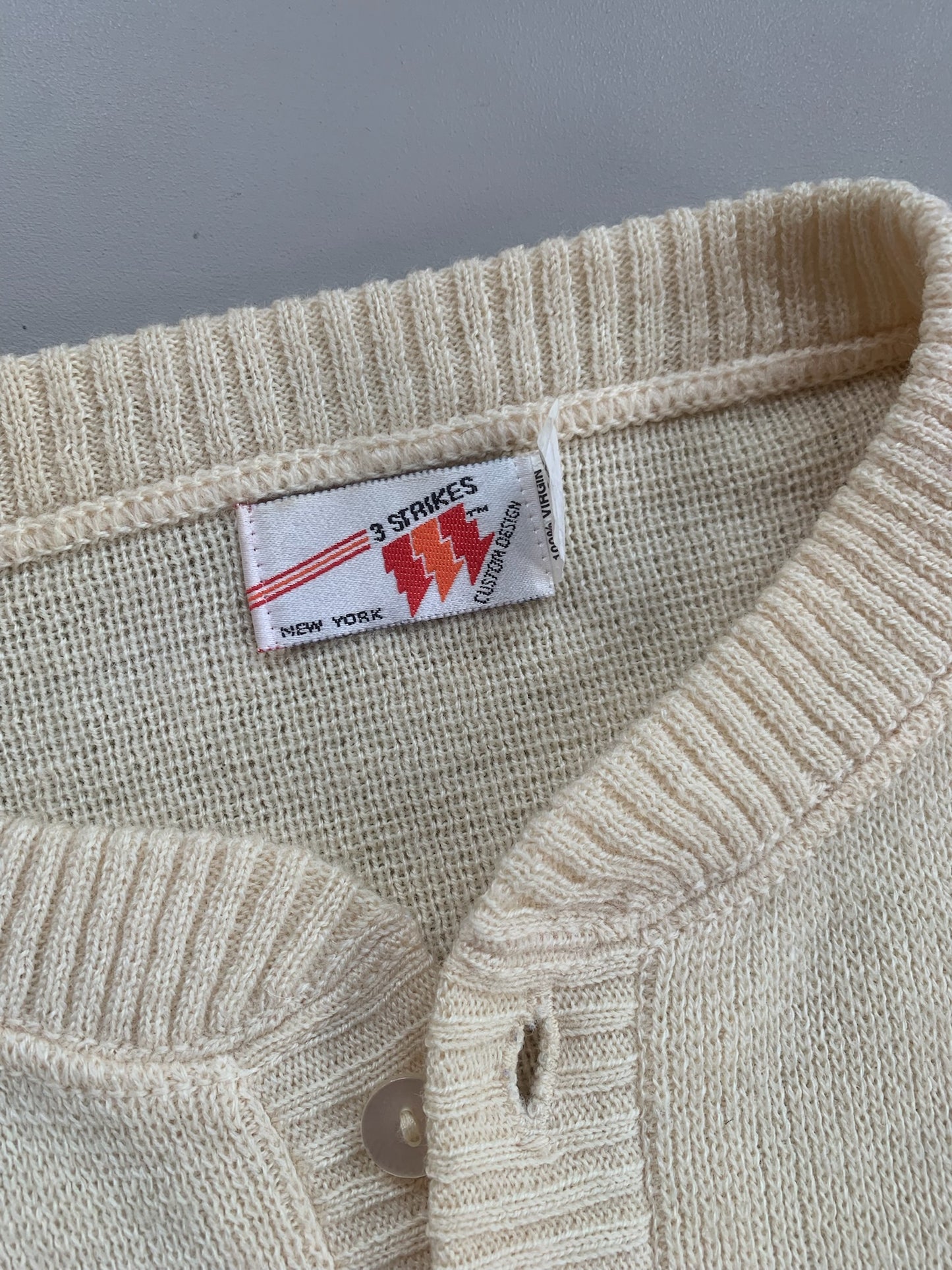 Large 1970s Carolina Tar Heels Pep Band Sweater
