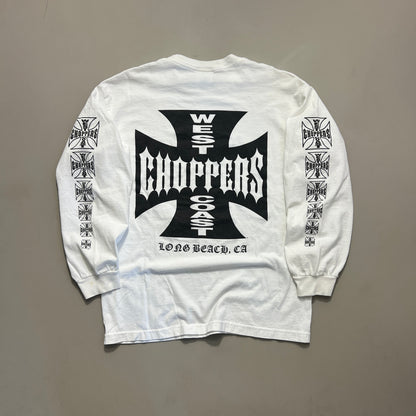 Large 2000s West Coast Choppers Long Sleeve T-shirt