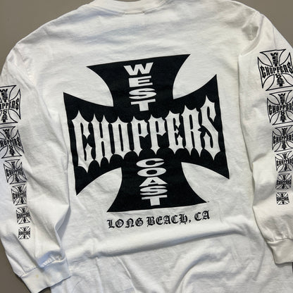 Large 2000s West Coast Choppers Long Sleeve T-shirt