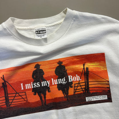 Medium 2001 I Miss my Lung, Bob T-shirt