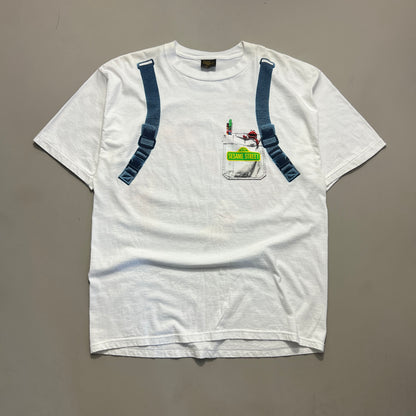 XL 90s Sesame Street Overalls T-shirt