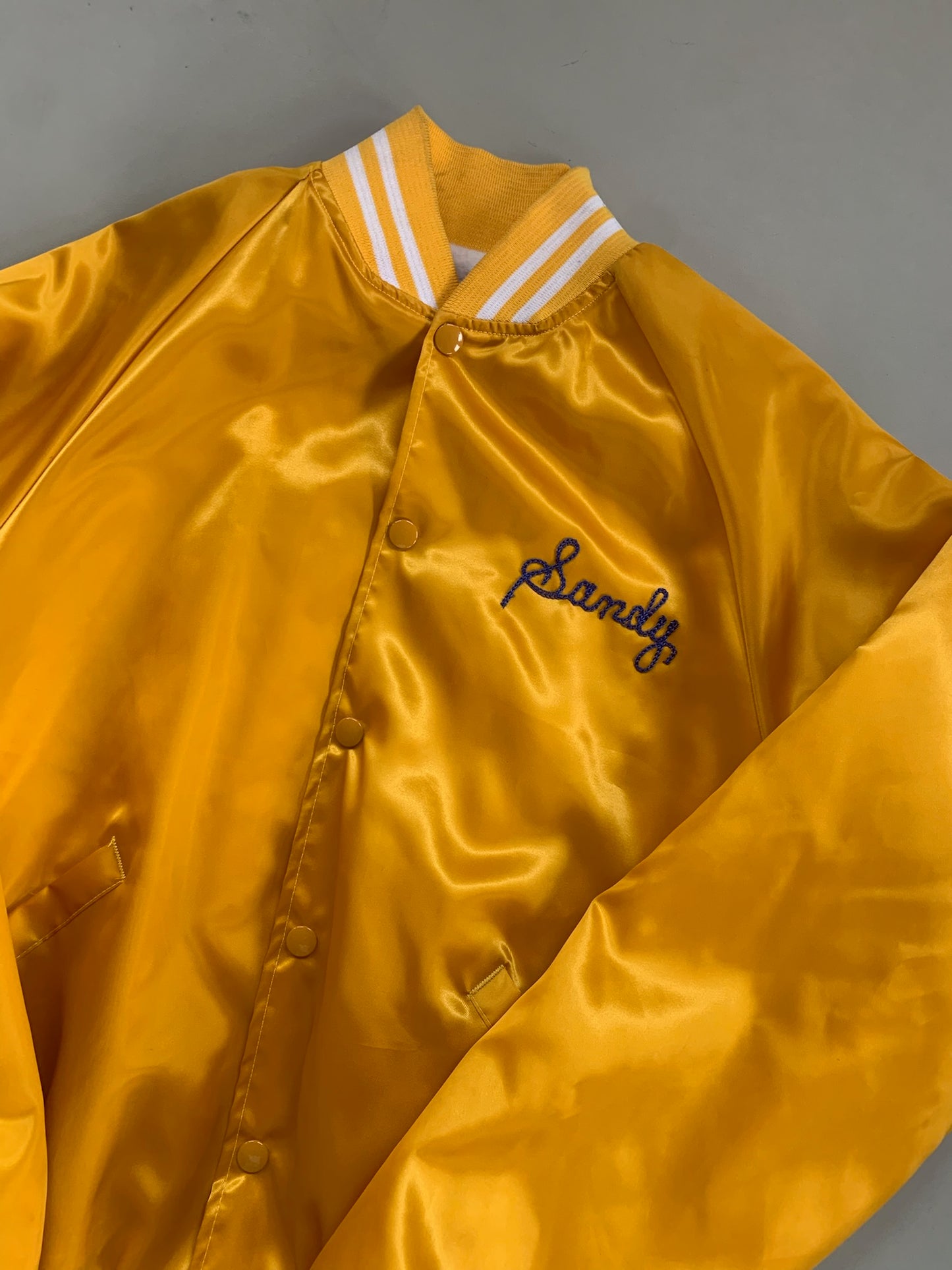 Medium 1980s Chevrolet Corvette Club Satin Jacket
