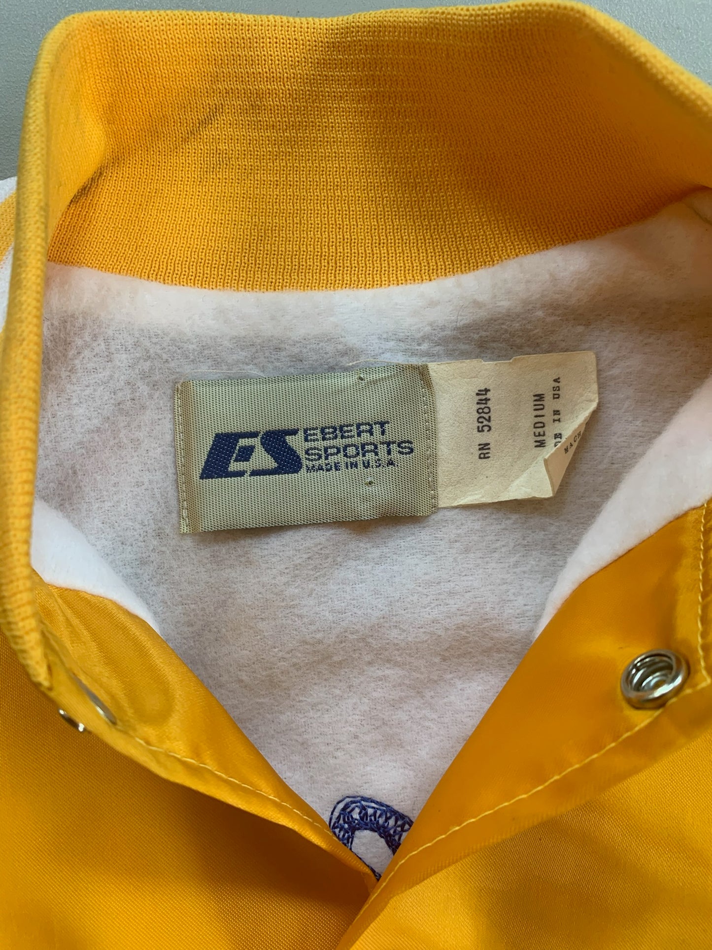 Medium 1980s Chevrolet Corvette Club Satin Jacket