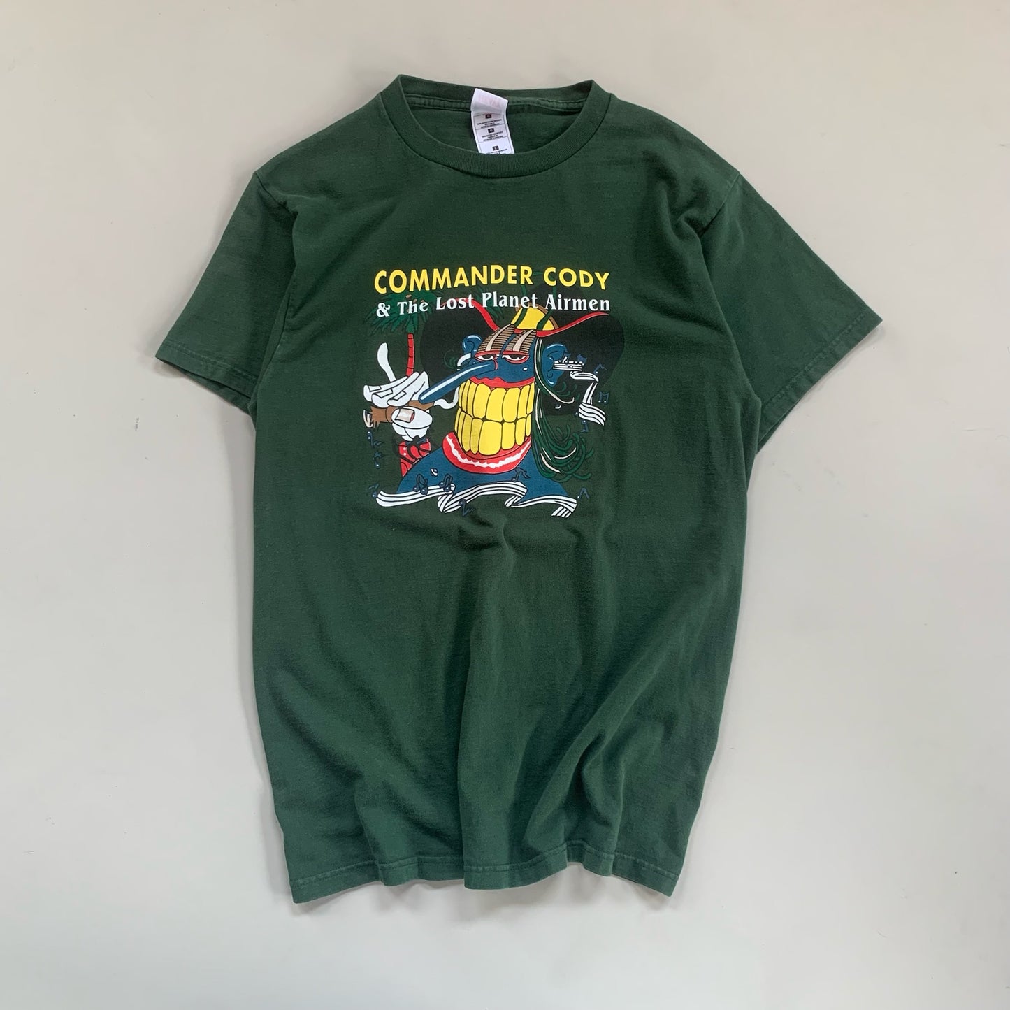 Large Commander Cody and the Lost Planet Airmen Band T-shirt