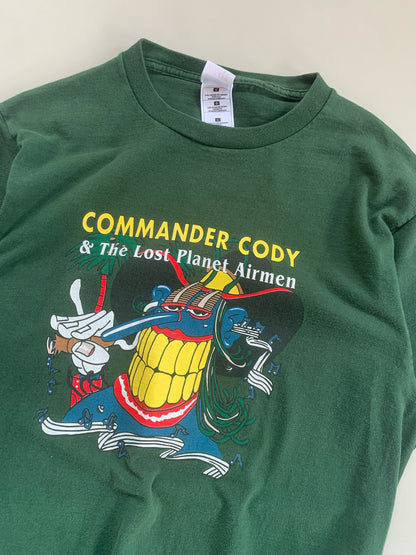Large Commander Cody and the Lost Planet Airmen Band T-shirt