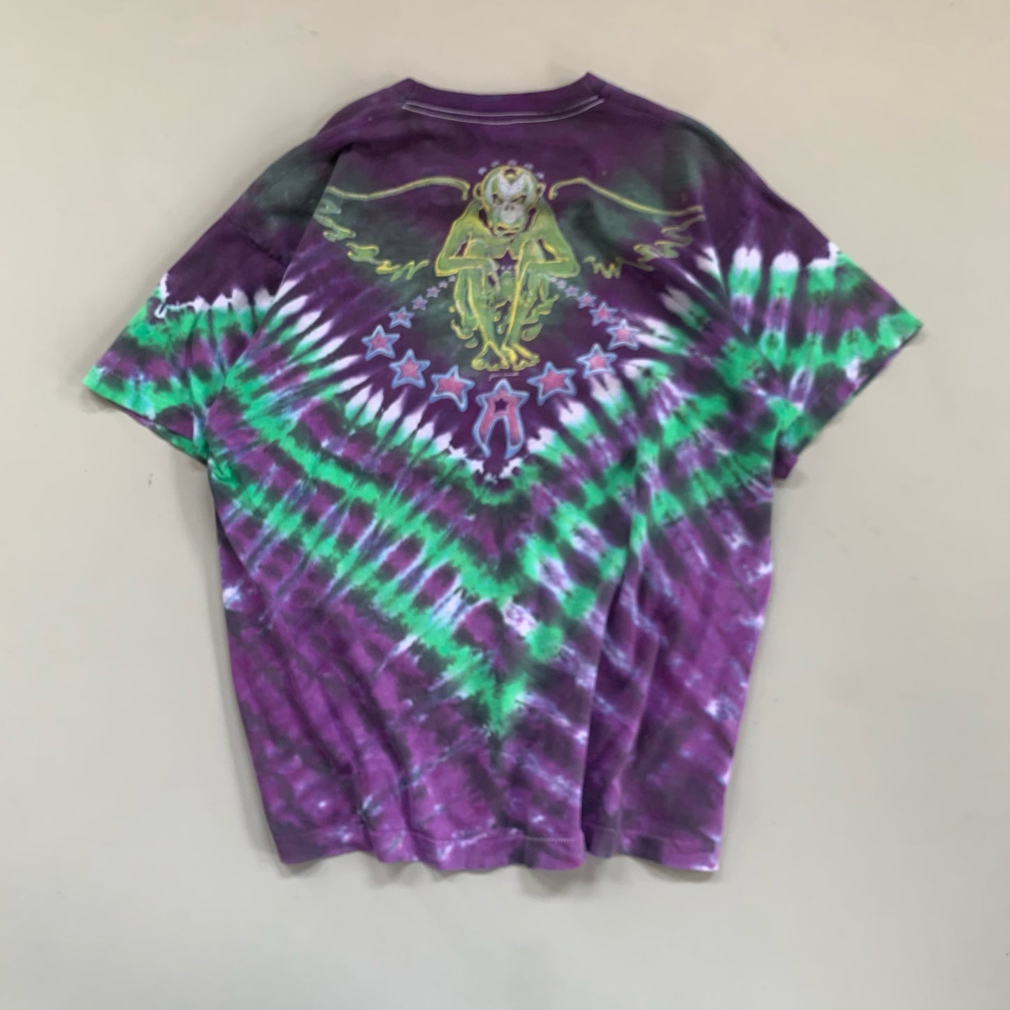 XL 1990s Aerosmith Pump Tie Dye T-shirt