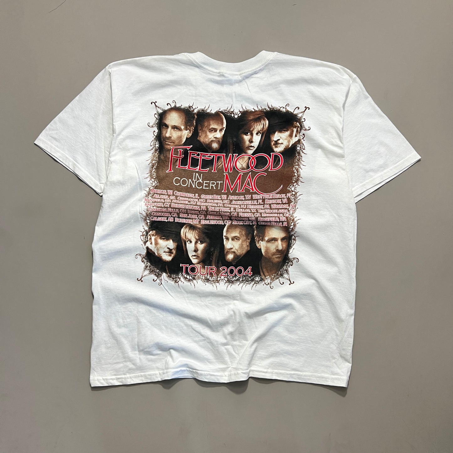 XL 2004 Fleetwood Mac in Concert Tour T-shirt